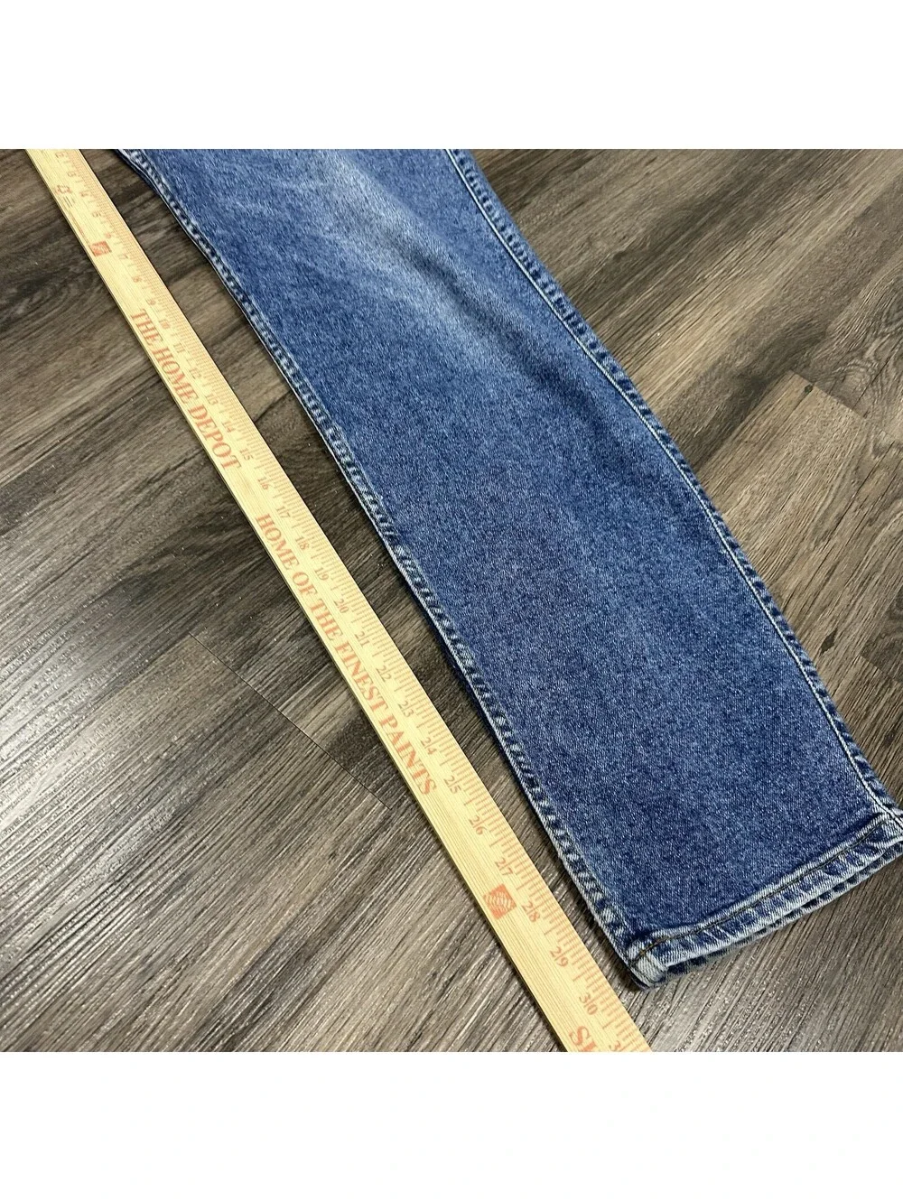 VTG Levi's 511 Men's Blue Jeans Orange Tab 80s Slim Fit Faded Denim 36x30
